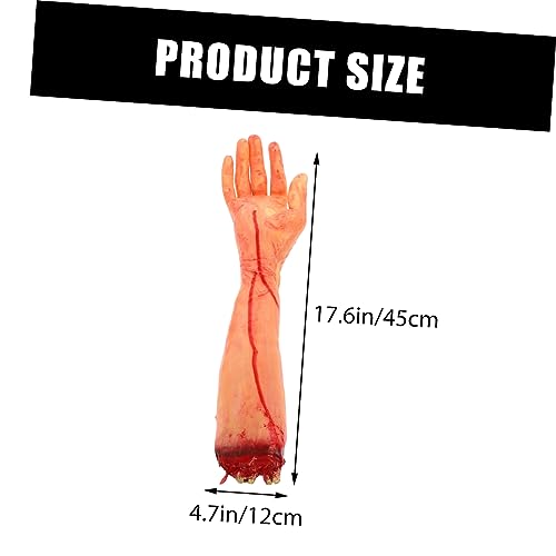 INOOMP Simulação De Braço Quebrado Decoração De Braço Separado Halloween Adereços De Braço Quebrado