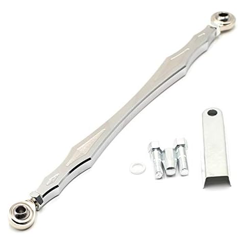 SOPINEKO Shift Linkage Gear Shifter Levers for Harley Touring Electra Street Road Wide Tour Glide Road King Trike(Diamond&Chrome) Cover