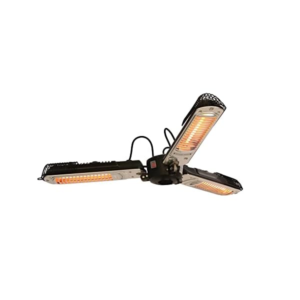 Hea 22028 p trio patio heater  urban country home decor
