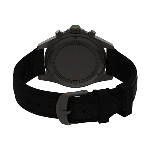 TIMEX Men Silicone Green Analog Dial Watch- Tw2V96400X6, Band Color-Black - Image 5