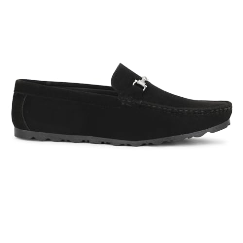 Image of TROTUS Men's Stylish & Comfortable with Soft Cushioned Insole | Hand-Stitched Design for Trendy | Loafer for Men