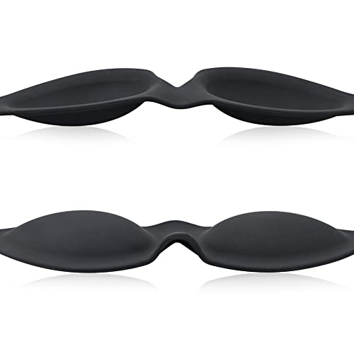 Image of SM Erotic Silicone Eye Mask Blackout Adult Erotic Products Super Soft Silicone Role Play Suitable for Male Female Couples BDSM Adult Black Eye Mask Suitable for Male Female Couples