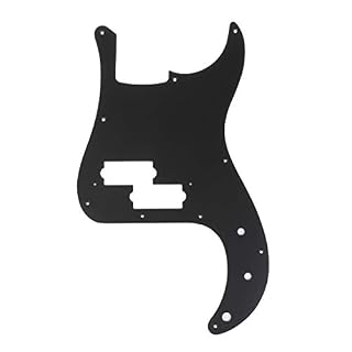 Musiclily Pro 10 Trous P Bass Pickguard Plaque de Protection pour JPN Fender Japan 4-corde Precision Bass, 1plis Noir… - Les Beatles, Paul McCartney, John Lennon, RIngo Starr, George Harrison