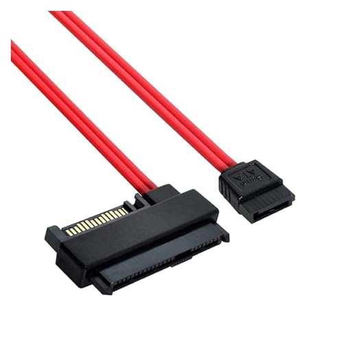 Adaptador S/AS 29Pin SFF-8482 a 7Pin SATA 50cm 5 piezas