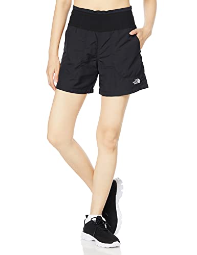 [ザノースフェイス] フリーランショーツ レディース NBW92191 ランニング 撥水 ブラック Lのサムネイル