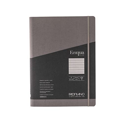 Carnet A4 ligné Fabriano Ecoqua Plus fini les spirales coincées - 4