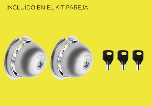 Miniatura 5 de Juego De 2 Candados Antirrobo Para Furgoneta Ufo
