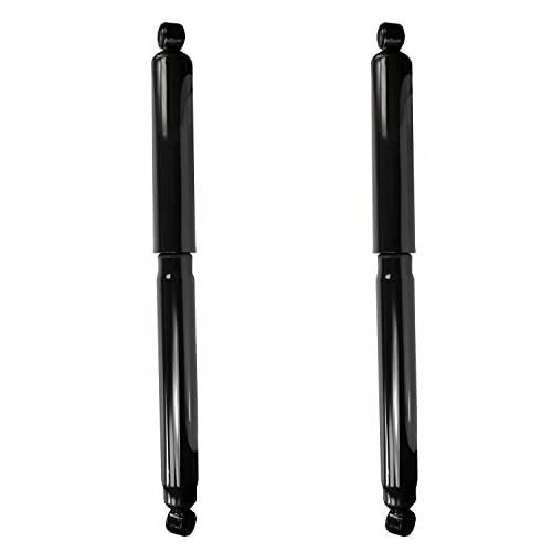 Image of Detroit Axle - 4WD Rear 2pc Shock Absorbers for Ford F-150, 15-20, 2 Shock Absorbers Assembly 2015 2016 2017 2018 2019 2020 Replacement