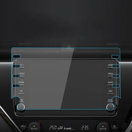 Protection d'écran de console centrale Toyota Camry en verre premium