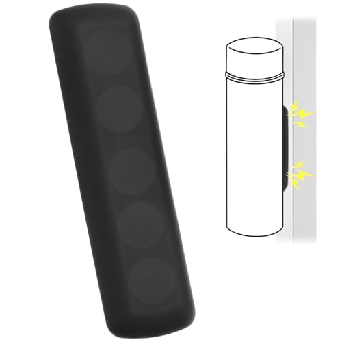 GoBene Magnetic Water Bottle Black with Storage Strip