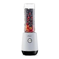 Oster MyBlend Plus Personal Blender 20-Oz BPA-Free Portable 500-Watt with a One-Touch Function Stainless Steel Blade and 3-Year Satisfaction Guarantee