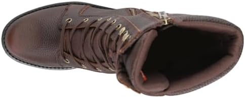 HARLEY-DAVIDSON FOOTWEAR Women's Nolana 9" Motorcycle Boot, Brown, 9 | Image 3