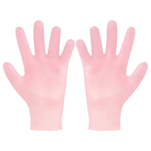 Uonlytech Guantes Exfoliantes Hidratantes para Manos Secas de Mujer, Reparadores Sebs para Cuidado Nocturno y Piel Suavizada