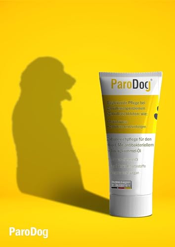 PARODOG® Zahnfleischpflege-Gel für Hunde, 2x25ml, 2er Set Zahncreme zum Vorteilspreis, begleitende Behandlung von Zahnfleischbluten, Parodontose & Entzündungen