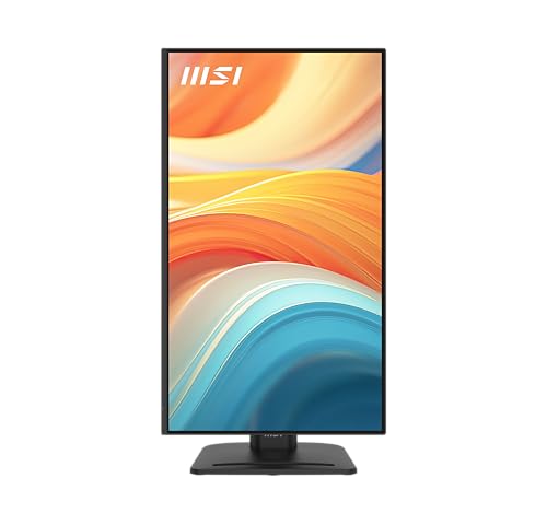 Image of msi PRO MP275PG E14 27-inch IPS 1920 x 1080 (FHD) Gaming Office Monitor, 144Hz, Free-Sync, HDMI, DisplayPort, VGA Port, VESA Mountable, Height Adjustable, Tilt, Speaker, 4-Side Slim Bezel 1ms, Black