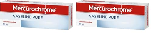 Mercurochrome Pur Vaseline, 75 ml (Lot de 2)