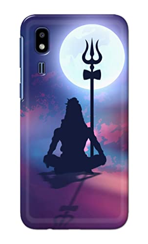 Image of Printed Hard Back Cover Case for Samsung Galaxy A2 Core Back Cover (Lord Shiva) -702