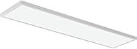 Lithonia CPANL 1x4 LED Flat Panel Ceiling Light, 4000 Lumens, Switchable 3500K/4000K/5000K, Easy Mount, Damp Rated