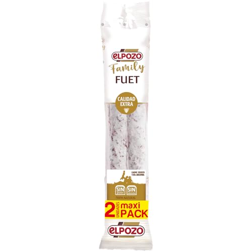 ElPozo Family Fuet Duplo Maxi Pack 2x170g