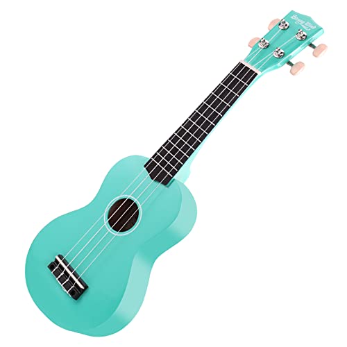 strong wind soprano ukulele 21 inch basswood ukeleles for beginners four strings hawaiian guitar christmas ukulele for adults teenagerslight blue