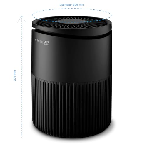 Clean Air Optima - Purificateur d’air HEPA UV et ioniseur intelligent CA-503B Compact Smart - Convient aux pièces jusqu'à 30 m² / 75 m³ - capacité jusqu'à 140m³/h – Image 4