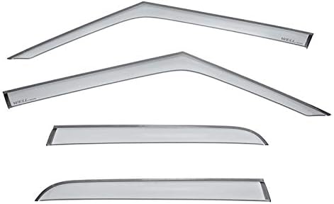 WellVisors Window Visors Wind Deflectors Compatible with Mini Cooper Countryman 2017-2024 Premium Series Rain Guards 3-847MN001