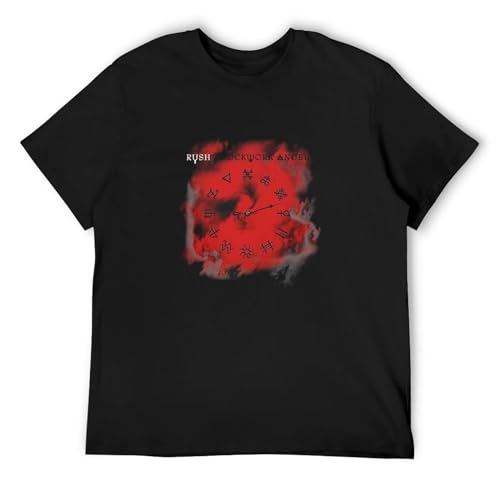 not deform after washing ukf Rush Clockwork Angels T-Shirt M Black