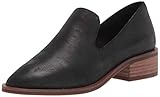 Lucky Brand womens Garny Flat Loafer, Black, 9 US
