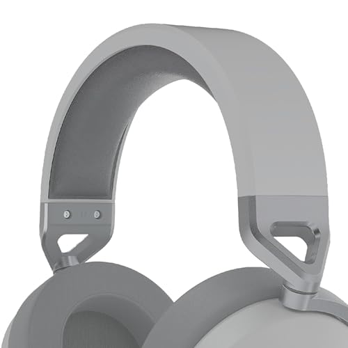 Coussinets de rechange gris defean pour casque Corsair HS55 Stereo