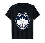 Connecticut Huskies Icon Officially Licensed T Shirts and Tees for Men and Women