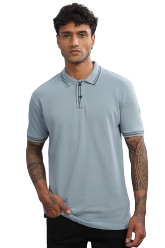 Image of ADRO Polo T Shirt for Men | Black Polo T-Shirt | 100% Cotton Polo Tshirt | Regular Fit Polo| Available in Plus Size Polo