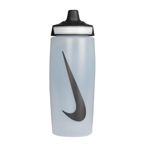 Image of Nike REFUEL BOTTLE GRIP 18 OZ - NATURAL /BLACK /BLACK, 532 ML