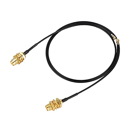 Cabo De Extensão De Antena Pigtail WIFI 30 Cm Feito De Cobre SMa Pino Fêmea Conector IPEX1 Ideal Par