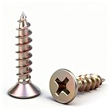 Conception à tête cruciforme : Les vis à tête plate sont dotées d’une tête fraisée cruciforme, permettant un vissage propre et affleurant à la surface du matériau. Cela garantit une fixation solide et une finition soignée