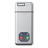 Enhance self discipline:iDiskk handy box mit timer lock für Smartphone-süchtige Menschen,für Lernen, Arbeit und Entspannung konzentrieren,Aluminiumlegierung,silberfarben