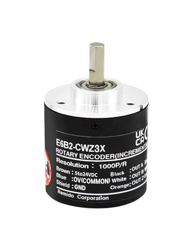 Encodeur E6B2-CWZ3X 1000P/R avec sortie HTL pour mesure de précision - 6