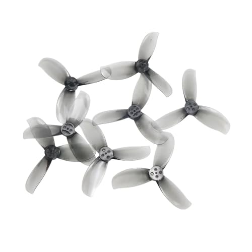 Hélice 3 pales matériau PC 2.5 pouces compatible moteur 1404 pour quadrirotor FPV