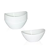 Btrquedo Juego de 6 cuencos de cerámica para salsa de soja de 3.5 pulgadas, cuenco de porcelana para cocina, cuenco de porcelana para salsas, aderezos de ensalada, condimentos, aperitivos, aperitivos