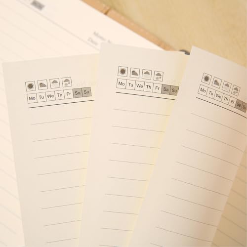 Carnet de notes à feuilles mobiles bleu pour vos réunions - 4