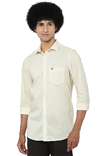Image of Allen Solly Printed Polyester Cotton Regular Fit Mens Casual Shirt (S22SFMMOFZ15316-P)