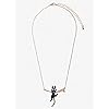 Studio-Ghibli-Kikis-Delivery-Service-Jiji-Hanging-on-Broom-Necklace Babigo Studio Ghibli Kiki's Delivery Service Jiji Hanging on Broom womens Necklace