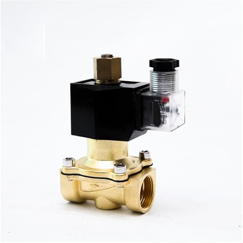 Électrovanne laiton 1-1/2 24VAC robuste pour circuits de gazole et eau