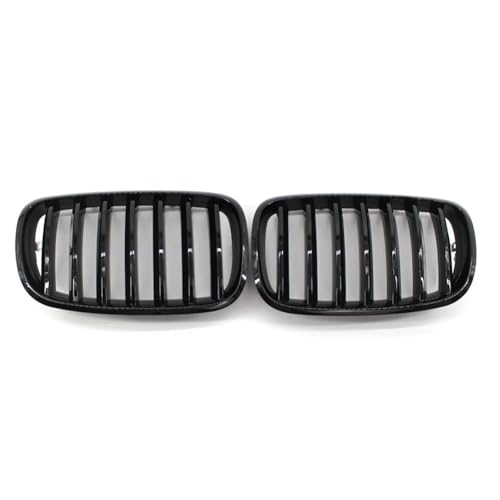 Calandre X5 E70 X6 E71 grilles de pare-chocs avant contre le vieillissement look noir brillant
