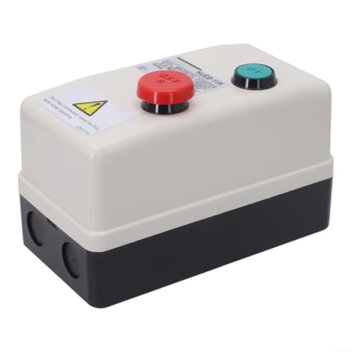 Interruptor de arranque magnético 380V con caja ABS IP55 y protector sobrecarga 2