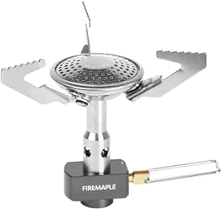Fire-Maple Buzz Compact Camping Gas Stove | 3100W Mini Pocket Backpacking Cooking Folding Burner | Outdoor Trekking Hiking Mountaineering