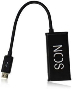 NOSTeck (11 Pin) Micro USB to HDMI MHL Adapter use for Samsung Galaxy S3, S4 and Note 2 Note 3 MHL HDMI Cable Adapter