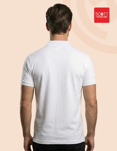 Image of Scott International Cotton Polo T Shirt | Collar Tshirts | Half Sleeves Plain T Shirt | T-Shirt |Tshirt for Men Stylish | Men's Tshirt