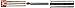 Nufletch IGNITOR .285 Lighted Crossbow Moon Nocks (Pack of 3), Red