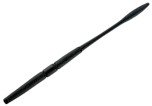 Big BITE BAITS 7" NEKORAMA / 12 Pack/Matte Black