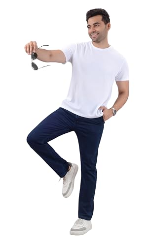 Image of Men's Regular Fit Strechable Casual Midrise Jeans by Maruti Online